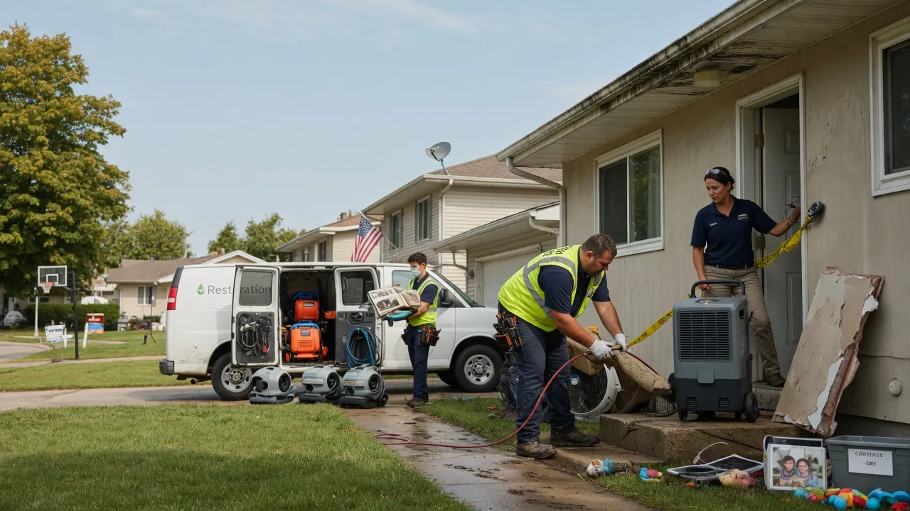 Water Damage Restoration in Arlington Heights, IL near me